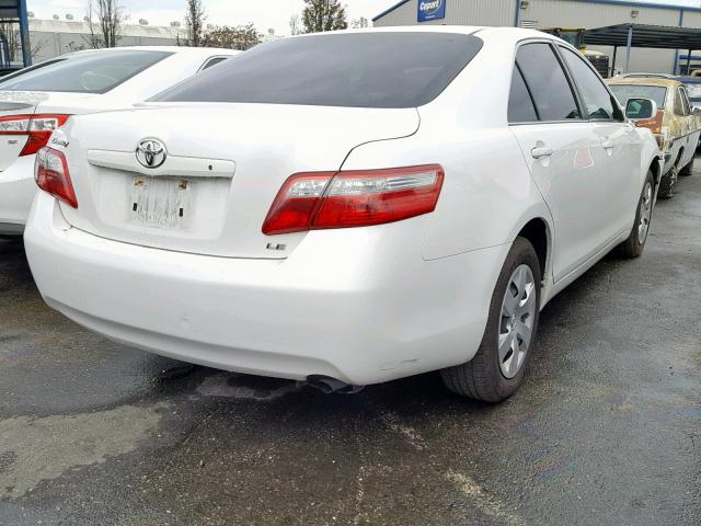 JTNBE46K473035929 - 2007 TOYOTA CAMRY NEW WHITE photo 4