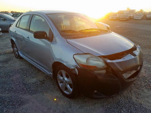 JTDBT923471100652 - 2007 TOYOTA YARIS SILVER photo 9