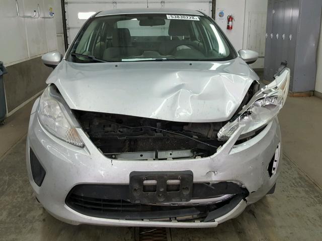 3FADP4AJ9DM156283 - 2013 FORD FIESTA S GRAY photo 9