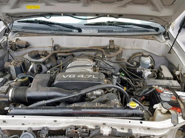 5TDBT48A91S031251 - 2001 TOYOTA SEQUOIA LI GRAY photo 7