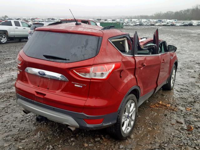 1FMCU9J95GUC64512 - 2016 FORD ESCAPE TIT RED photo 4