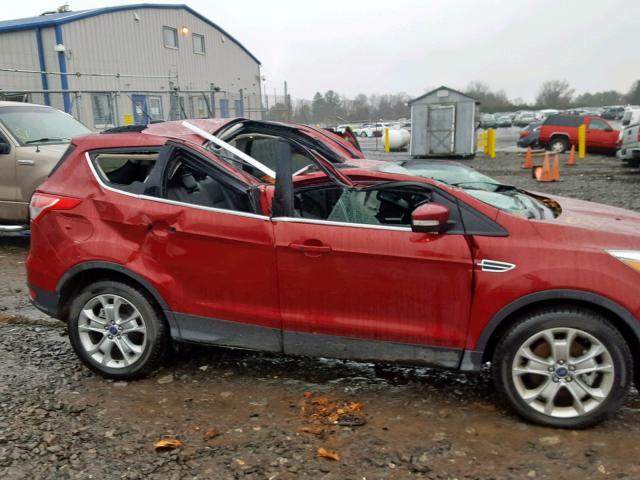 1FMCU9J95GUC64512 - 2016 FORD ESCAPE TIT RED photo 9