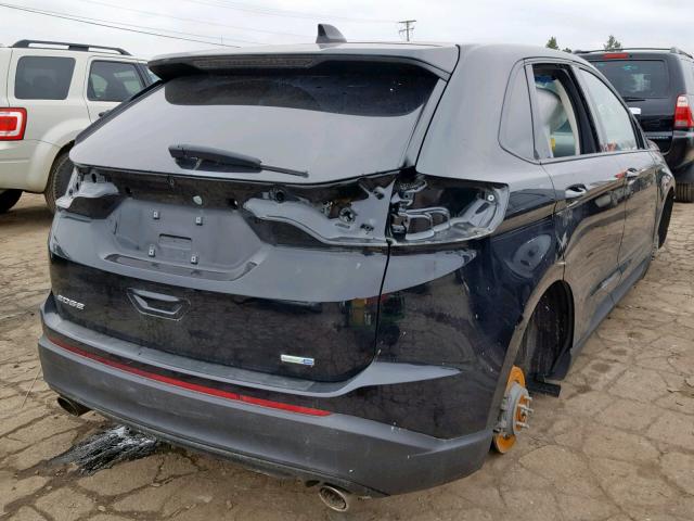 2FMPK4G95HBB73278 - 2017 FORD EDGE SE BLACK photo 4