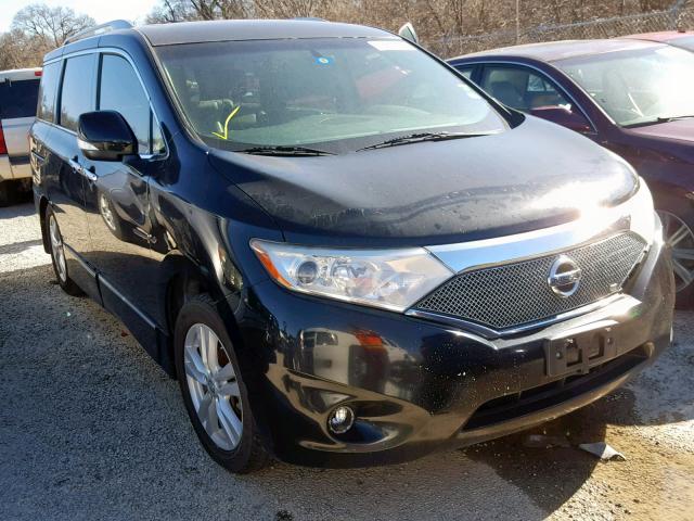 JN8AE2KP8D9067415 - 2013 NISSAN QUEST S BLACK photo 1