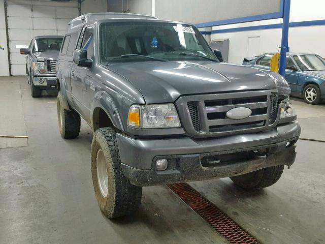 1FTYR11E66PA60728 - 2006 FORD RANGER GRAY photo 1