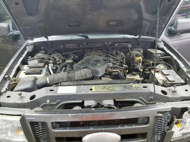 1FTYR11E66PA60728 - 2006 FORD RANGER GRAY photo 7