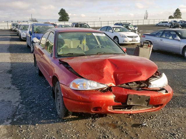 1FAFP6632WK209530 - 1998 FORD CONTOUR LX BURGUNDY photo 1