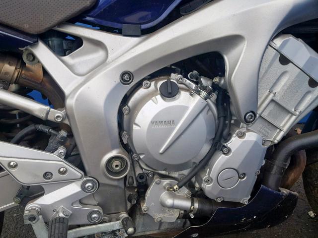 JYARJ08Y35A000456 - 2005 YAMAHA FZ6 SC BLUE photo 7