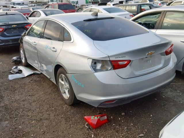 1G1ZB5ST3GF240178 - 2016 CHEVROLET MALIBU LS 银色 照片 3