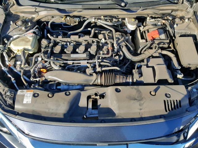 19XFC1F77GE217901 - 2016 HONDA CIVIC EXL BLUE photo 7