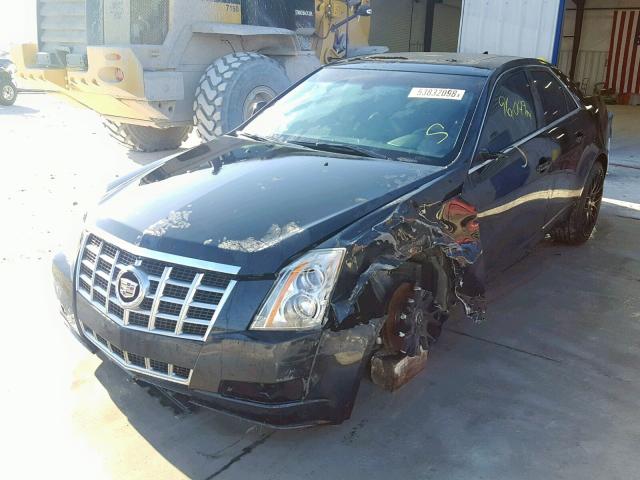 1G6DE5E58D0103471 - 2013 CADILLAC CTS LUXURY BLACK photo 2