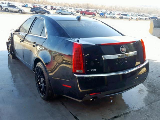 1G6DE5E58D0103471 - 2013 CADILLAC CTS LUXURY BLACK photo 3