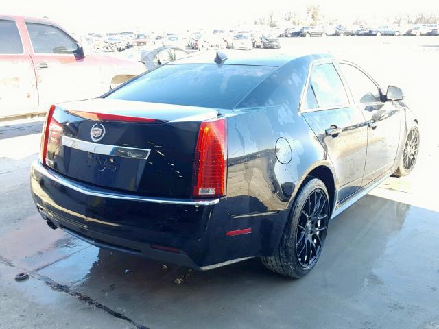 1G6DE5E58D0103471 - 2013 CADILLAC CTS LUXURY BLACK photo 4