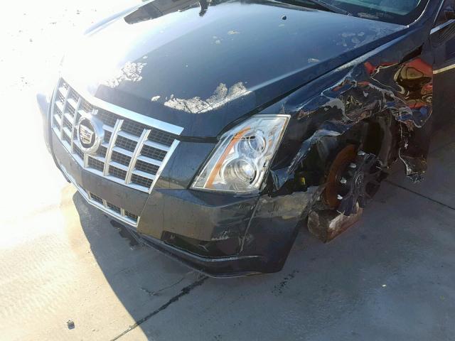 1G6DE5E58D0103471 - 2013 CADILLAC CTS LUXURY BLACK photo 9