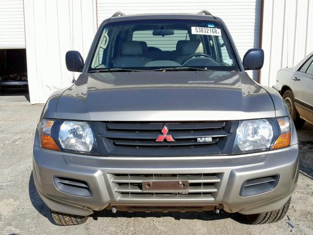 JA4MW31RX1J024598 - 2001 MITSUBISHI MONTERO XL GOLD photo 9