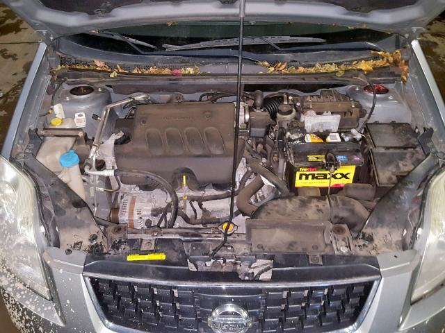 3N1AB61E99L685467 - 2009 NISSAN SENTRA 2.0 GRAY photo 7