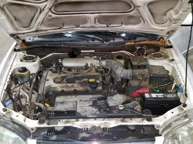 KNAFB121X35289117 - 2003 KIA SPECTRA BA WHITE photo 7