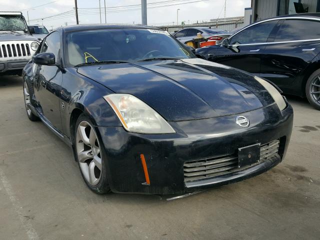 JN1AZ34EX4T061381 - 2004 NISSAN 350Z COUPE BLACK photo 1