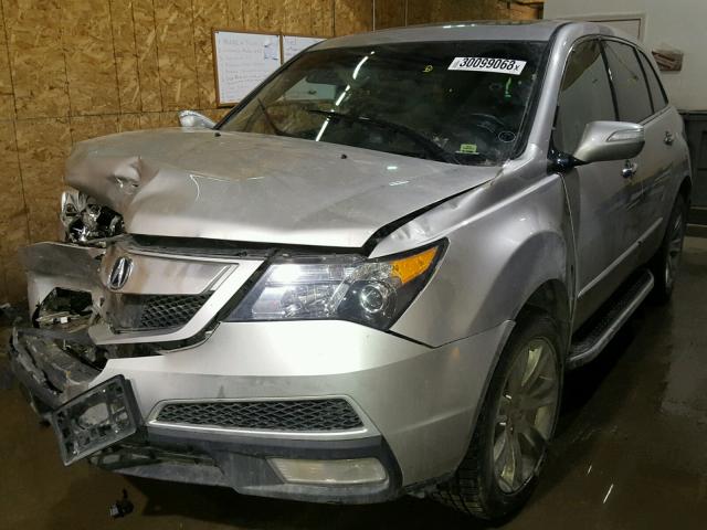 2HNYD2H72BH541516 - 2011 ACURA MDX ADVANC 银色 照片 2