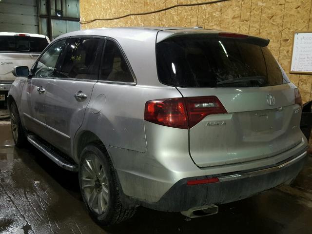 2HNYD2H72BH541516 - 2011 ACURA MDX ADVANC 银色 照片 3