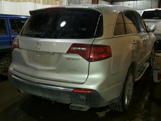 2HNYD2H72BH541516 - 2011 ACURA MDX ADVANC 银色 照片 4