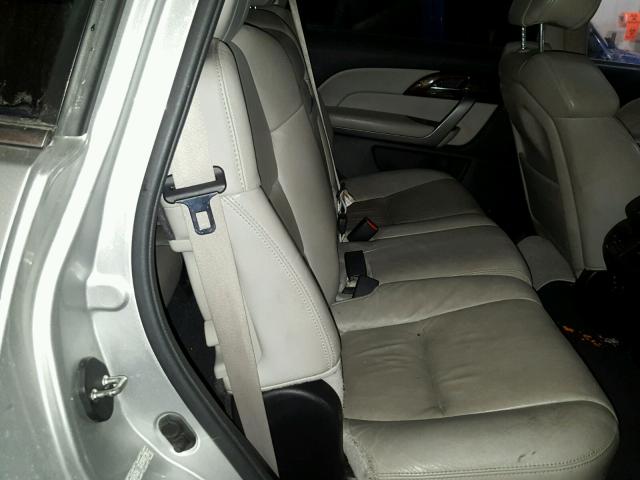 2HNYD2H72BH541516 - 2011 ACURA MDX ADVANC 银色 照片 6