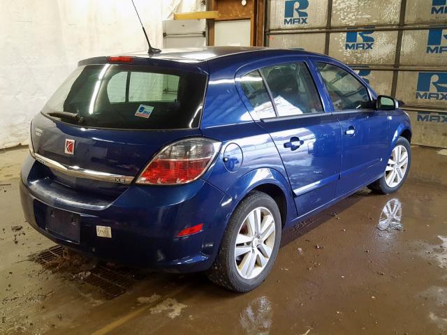 W08AR671185138441 - 2008 SATURN ASTRA XE BLUE photo 4