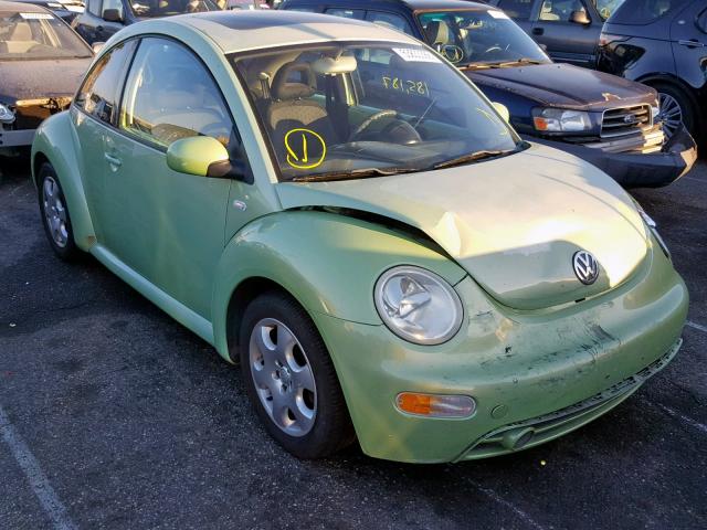 3VWCK21C62M421035 - 2002 VOLKSWAGEN NEW BEETLE 绿色 照片 1
