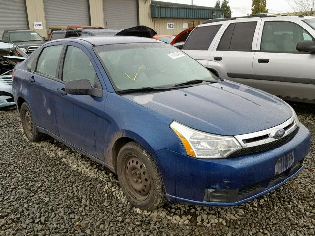 1FAHP34N78W210907 - 2008 FORD FOCUS S/SE BLUE photo 1