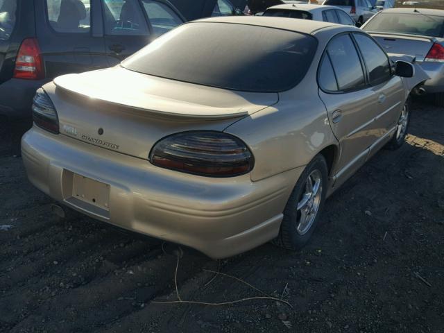 1G2WP52K22F221850 - 2002 PONTIAC GRAND PRIX GOLD photo 4