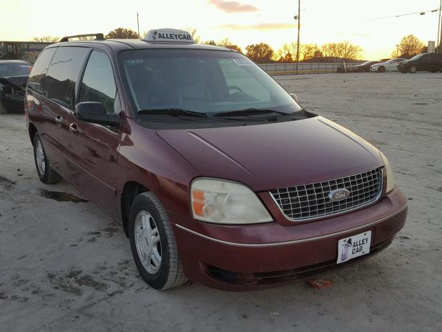 2FMDA52286BA64008 - 2006 FORD FREESTAR S MAROON photo 1