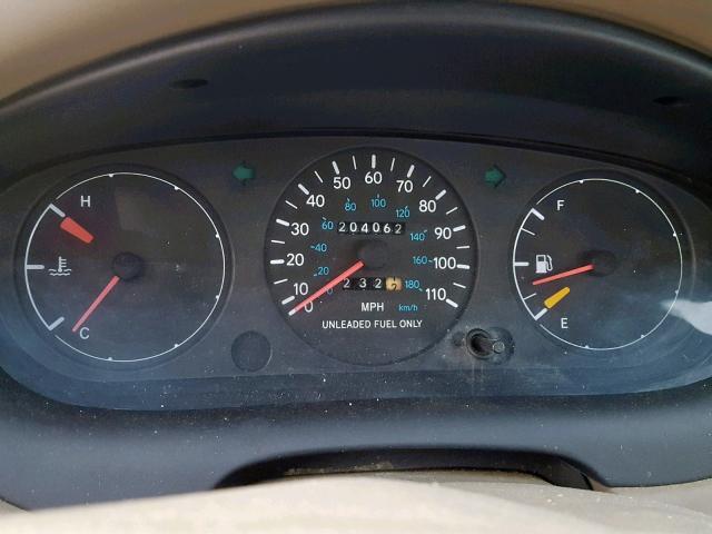 1Y1SK5268VZ414577 - 1997 GEO PRIZM BASE GREEN photo 8