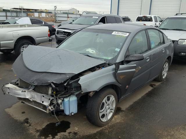 1G8AJ52F65Z100276 - 2005 SATURN ION LEVEL GRAY photo 2