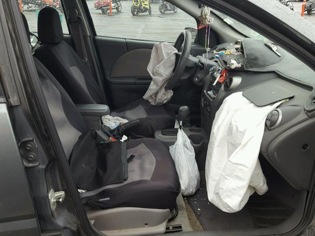 1G8AJ52F65Z100276 - 2005 SATURN ION LEVEL GRAY photo 5