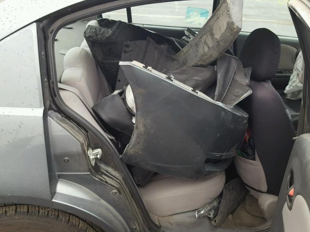 1G8AJ52F65Z100276 - 2005 SATURN ION LEVEL GRAY photo 6