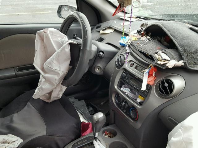 1G8AJ52F65Z100276 - 2005 SATURN ION LEVEL GRAY photo 9