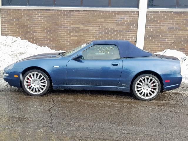 ZAMBB18A620006213 - 2002 MASERATI SPYDER CAM BLUE photo 9