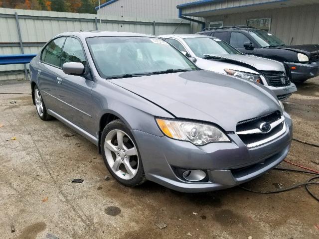 4S3BL626287227004 - 2008 SUBARU LEGACY 2.5 GRAY photo 1