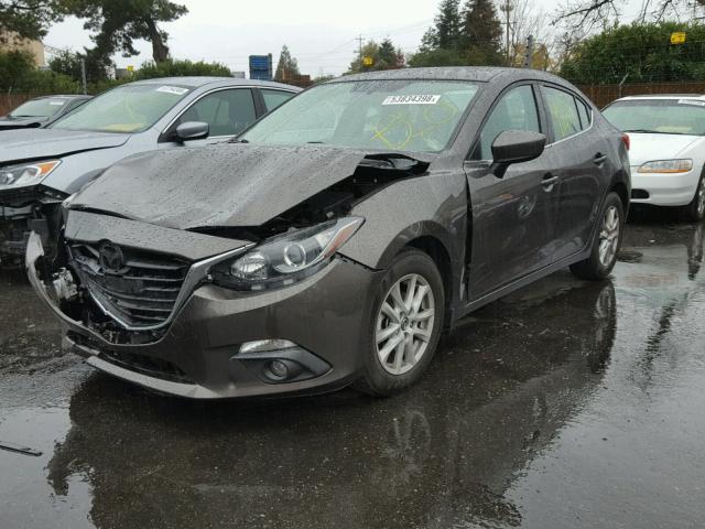 3MZBM1W79FM133009 - 2015 MAZDA 3 GRAND TO SILVER photo 2