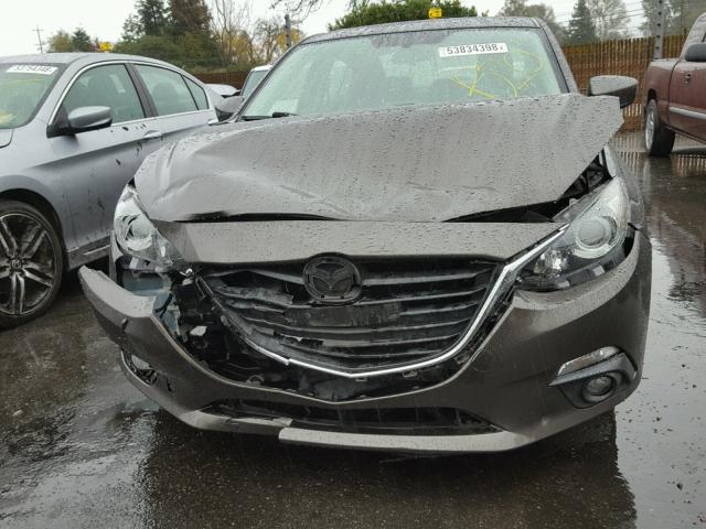 3MZBM1W79FM133009 - 2015 MAZDA 3 GRAND TO SILVER photo 9