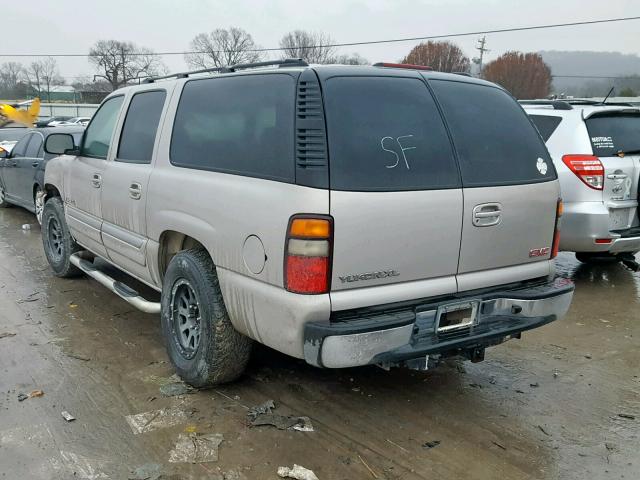 1GKEC16ZX4R194955 - 2004 GMC YUKON XL C TAN photo 3