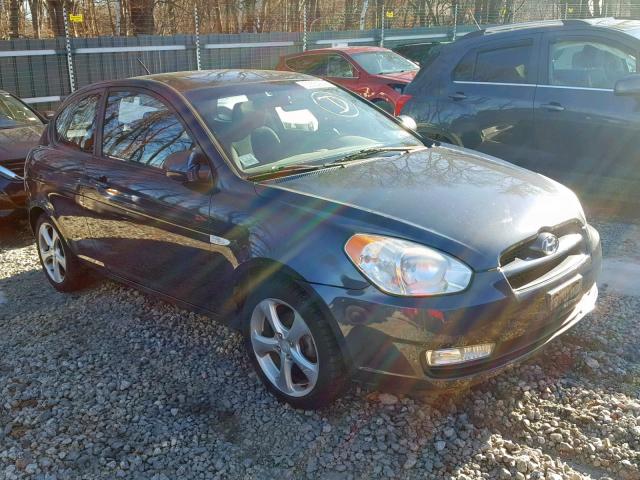 KMHCN36C77U040883 - 2007 HYUNDAI ACCENT SE GRAY photo 1