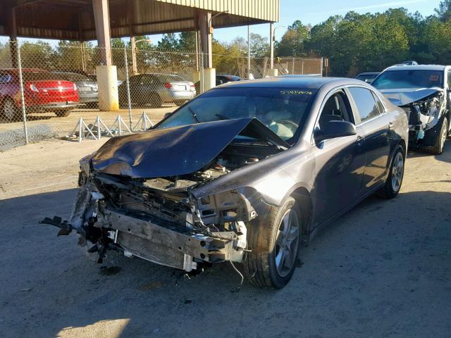 1G1ZA5E01A4122119 - 2010 CHEVROLET MALIBU LS BROWN photo 2