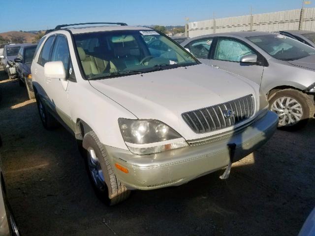 JT6HF10U5Y0107610 - 2000 LEXUS RX 300 WHITE photo 1