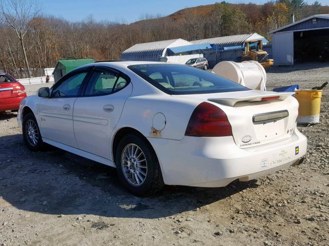 2G2WS522841326997 - 2004 PONTIAC GRAND PRIX Սպիտակ լուսանկար 3