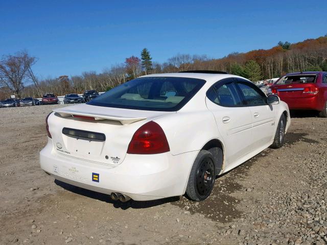 2G2WS522841326997 - 2004 PONTIAC GRAND PRIX Սպիտակ լուսանկար 4