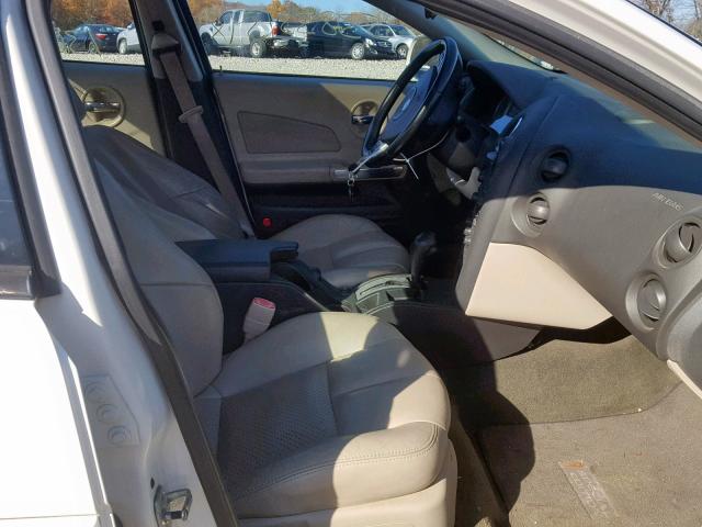 2G2WS522841326997 - 2004 PONTIAC GRAND PRIX Սպիտակ լուսանկար 5