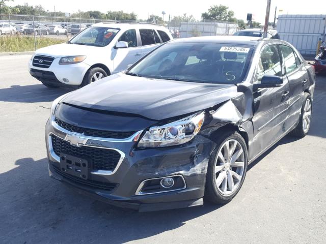 1G11D5SL4FF204375 - 2015 CHEVROLET MALIBU 2LT BLACK photo 2