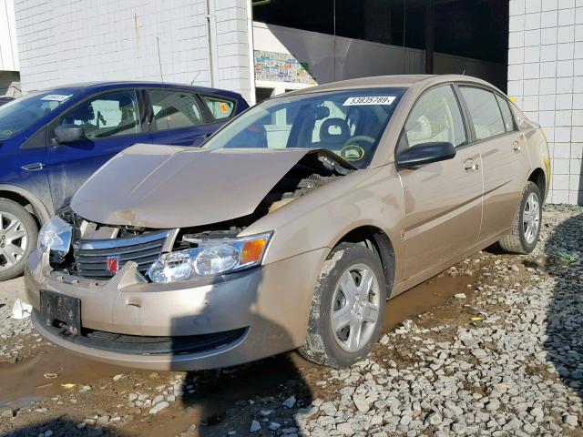 1G8AJ55F77Z138968 - 2007 SATURN ION LEVEL TAN photo 2