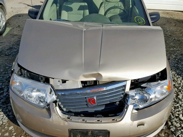 1G8AJ55F77Z138968 - 2007 SATURN ION LEVEL TAN photo 7